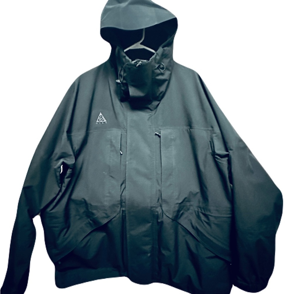 Nike ACG Gore-Tex Hooded Jacket CD7648-011 Black Mens Size L  Pre-Owned